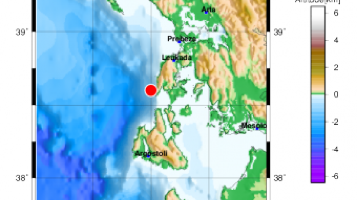 Σεισμός 4,8 Ρίχτερ «ταρακούνησε» τη Λευκάδα 