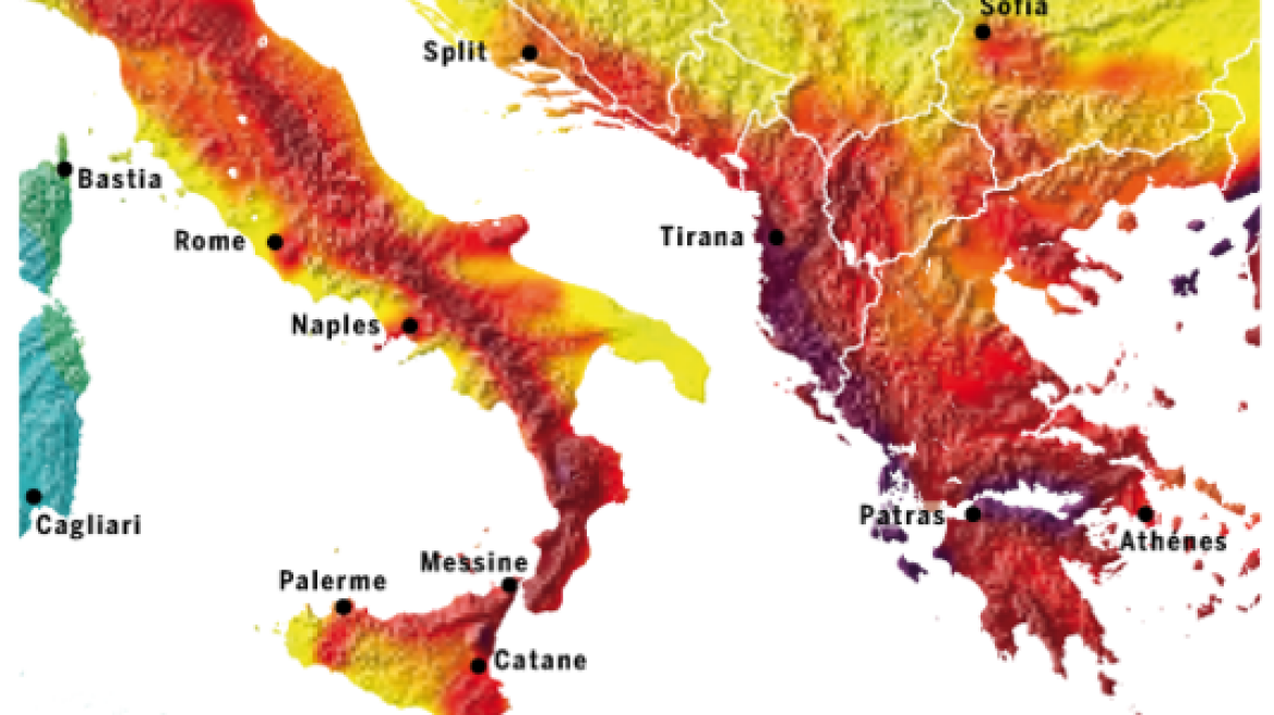 Le Monde: Σεισμοί χωρίς ιστορικό προηγούμενο πιθανοί σε Ελλάδα, Τουρκία και Ιταλία