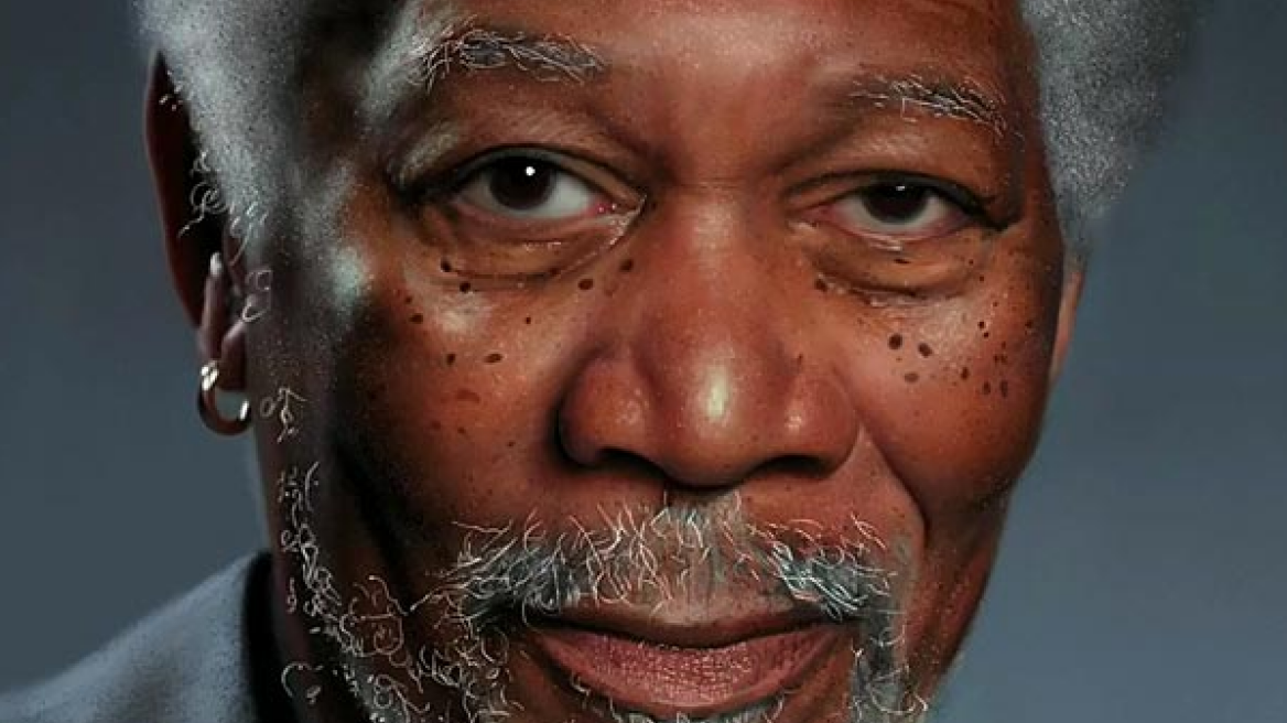 Morgan Freeman: Δεν είναι ο ίδιος, είναι το... σκίτσο του