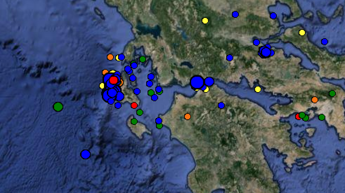 Αναστάτωση από νέο, ισχυρό μετασεισμό στην Κεφαλονιά