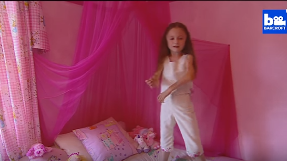 Girl’s muscles turn to bones (video-documentary)