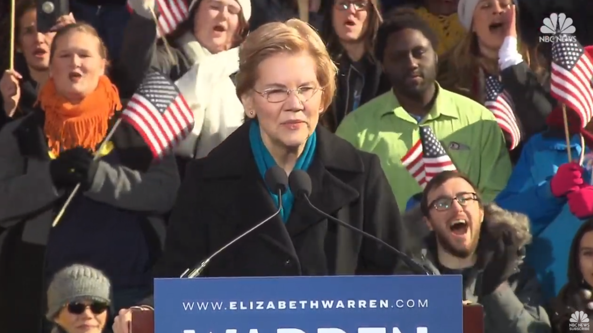 ΗΠΑ: Η Δημοκρατική Elizabeth Warren υποψήφια στις προεδρικές εκλογές του 2020