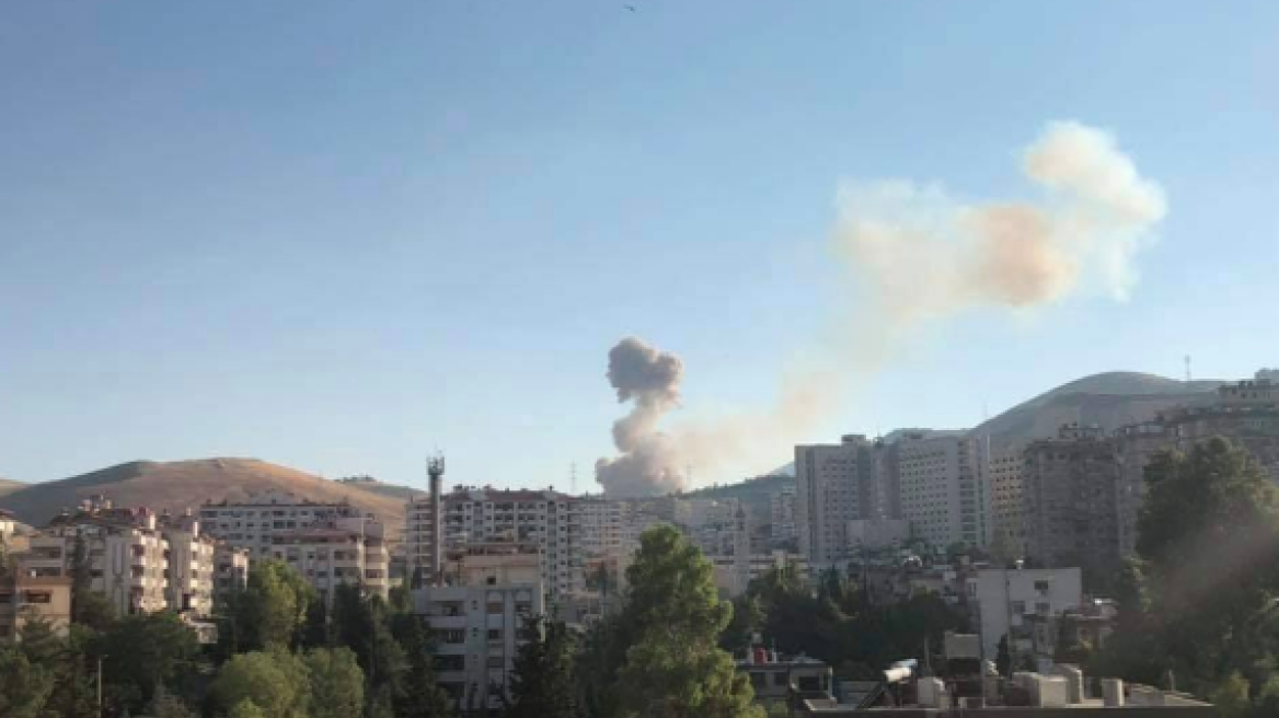 Συρία: Πολύ μεγάλη έκρηξη στη Δαμασκό