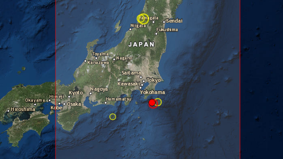 Ιαπωνία: Σεισμός 5,5 Ρίχτερ κοντά στη Γιοκοχάμα