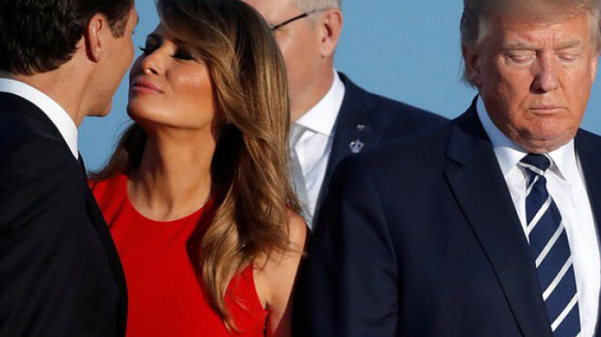 #MelaniaLovesTrudeau: Χαμός στο Twitter για το λάγνο βλέμμα της Μελάνια στον Τριντό