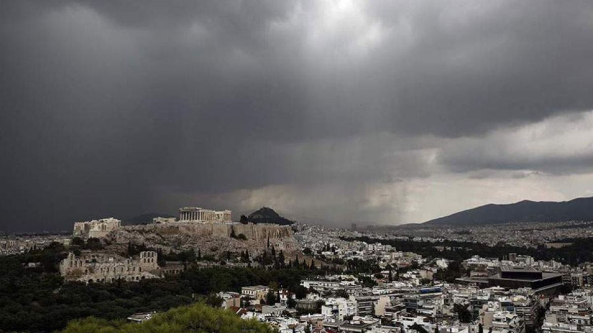 Καιρός: Πότε έρχεται κακοκαιρία στην Αθήνα - Χαλάζι και ισχυροί άνεμοι σε Ιόνιο και Ήπειρο 