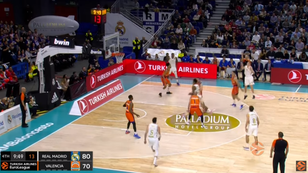 Euroleague, Ρεάλ-Βαλένθια 111-99: Βασίλισσα... NBA με 17 ασίστ του Καμπάτσο