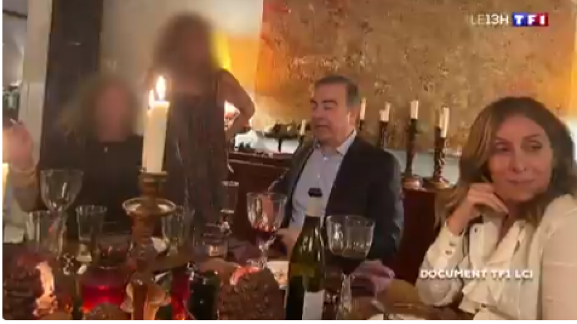 Λίβανος: Ο Κάρλος Γκοσν σε πάρτι για το New Year's Eve (βίντεο)