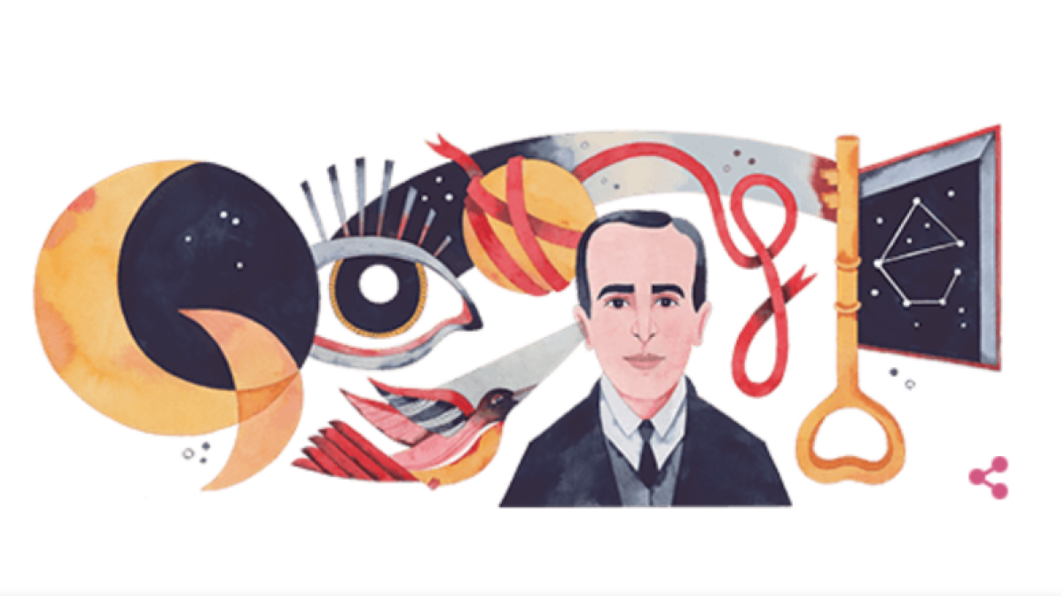 Google Doodle: Αφιερωμένο στον Vicente Huidobro