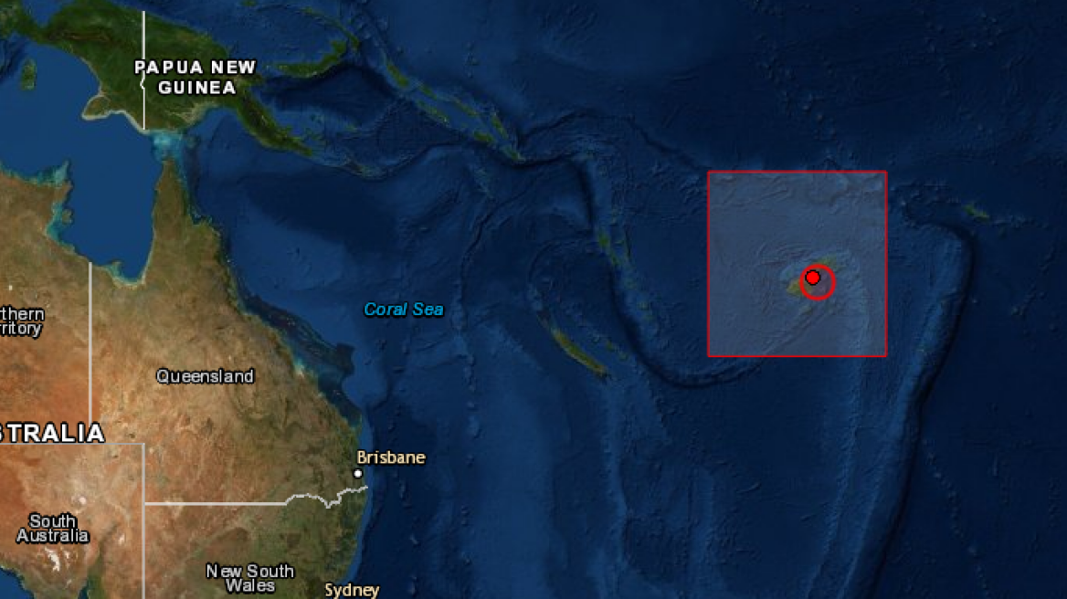 Σεισμική δόνηση 5,5 Ρίχτερ στα νησιά Φίτζι