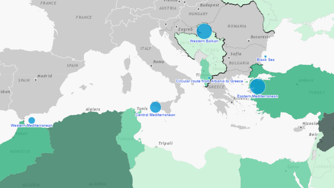 Μεταναστευτικό: 20.945 μετανάστες απετράπησαν το πρώτο τρίμηνο του 2020