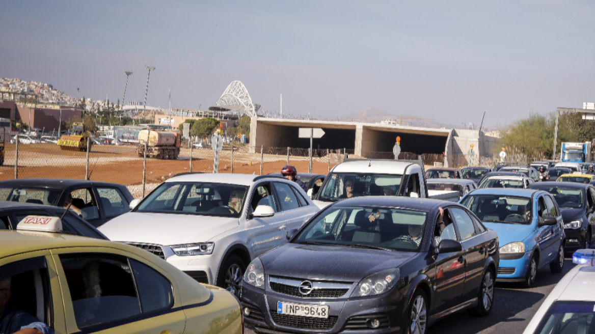 Κίνηση: Πού έχει μποτιλιάρισμα τώρα στην Αθήνα