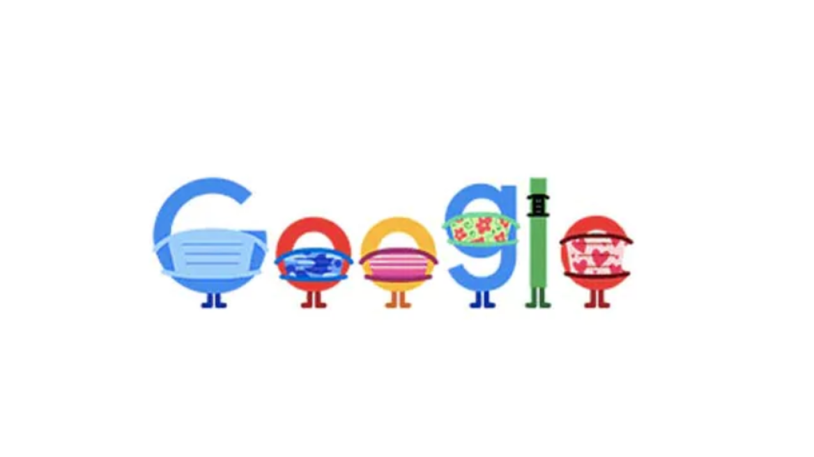 Google Doodle: «Φορέστε μάσκα, σώστε ζωές» - Το μήνυμα για τον κορωνοϊό