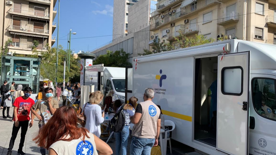 Κορωνοϊός - Πλατεία Βικτωρίας: Άλλοι 19 θετικοί στον ιό - Έγιναν 516 τεστ