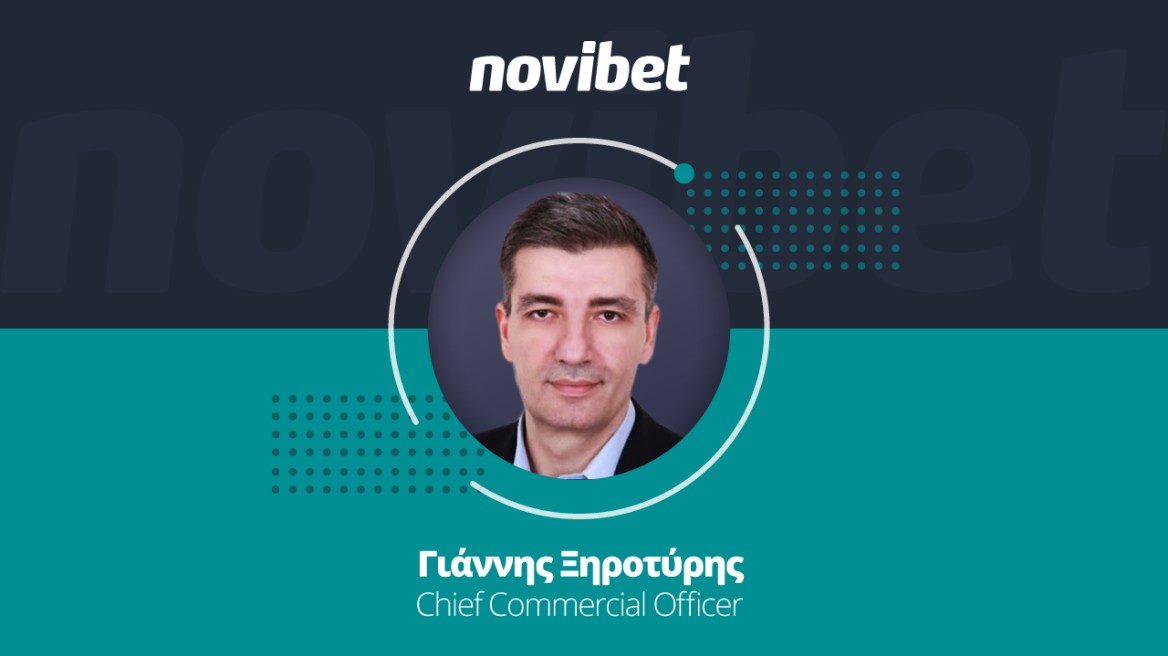 Novibet: Νέος Chief Commercial Officer  ο Γιάννης Ξηροτύρης 