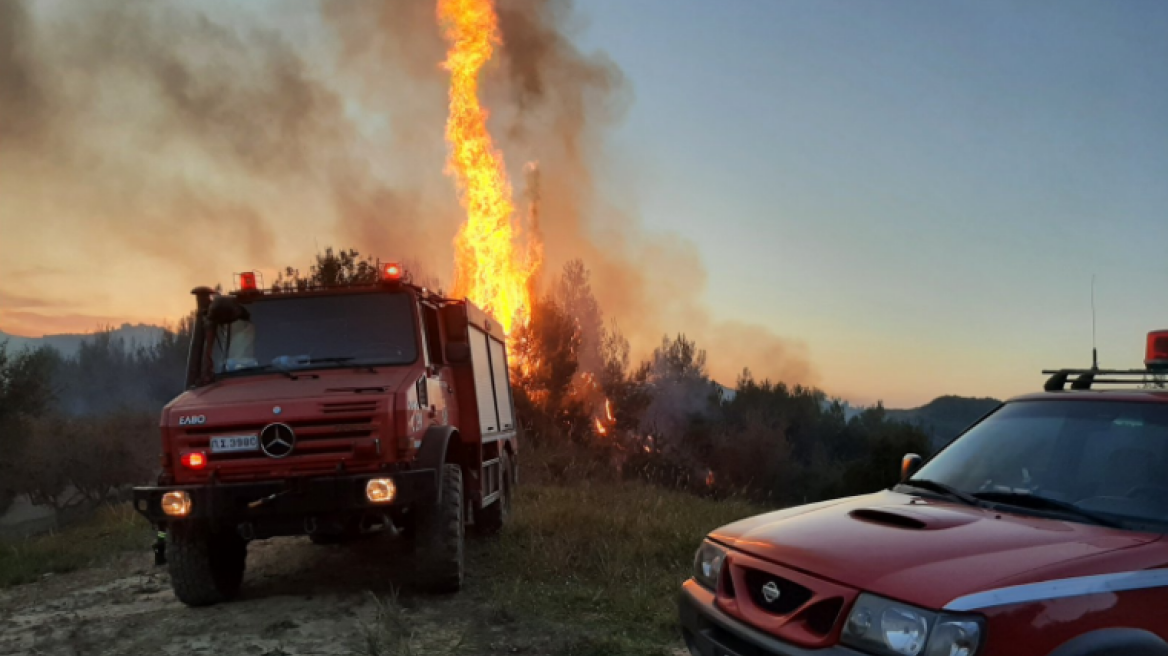 Υπό έλεγχο η φωτιά που ξέσπασε σε οικόπεδο στον παράδρομο της Αττικής Οδού στον Ασπρόπυργο