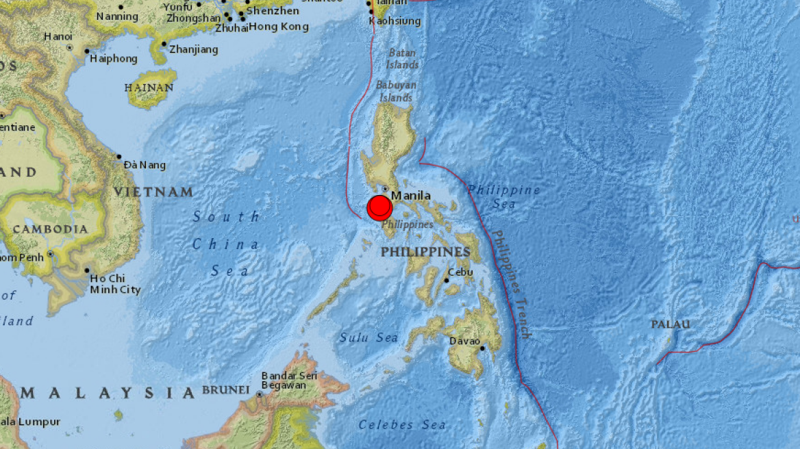 Φιλιππίνες: Σεισμική δόνηση 6,7 Ρίχτερ έπληξε τη Μανίλα