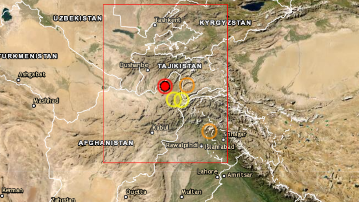 Σεισμός τώρα 5,1 Ρίχτερ στο βορειοανατολικό Αφγανιστάν