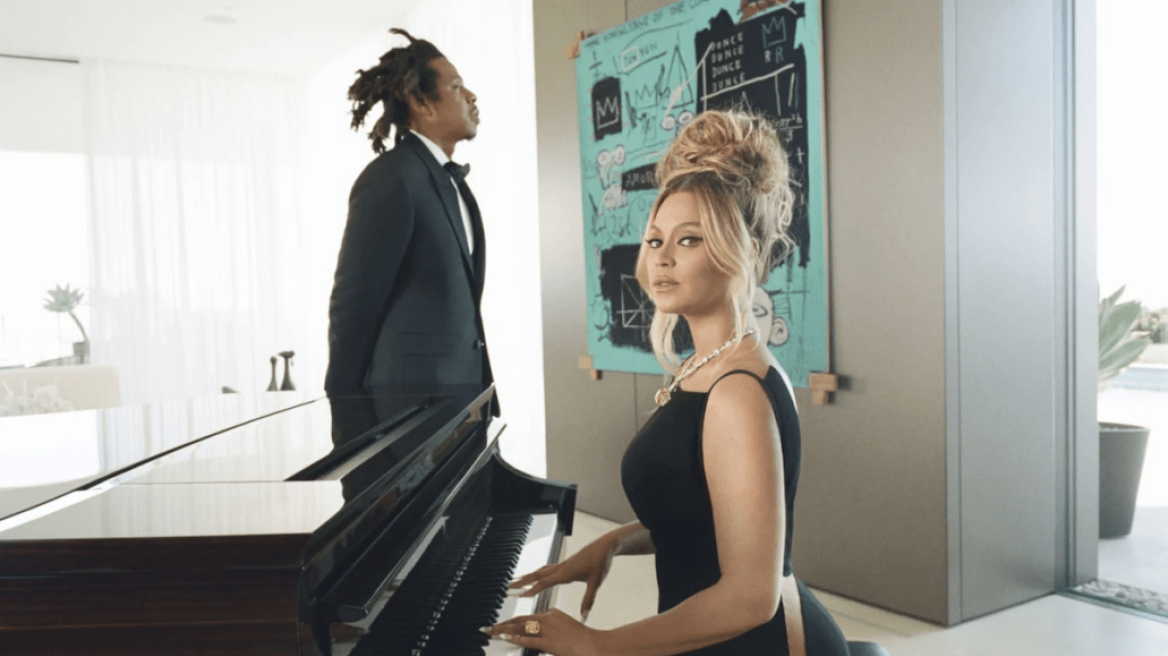 Beyoncé, Jay-Z και... Basquiat πρωταγωνιστούν στη νέα καμπάνια του οίκου Tiffany & Co 