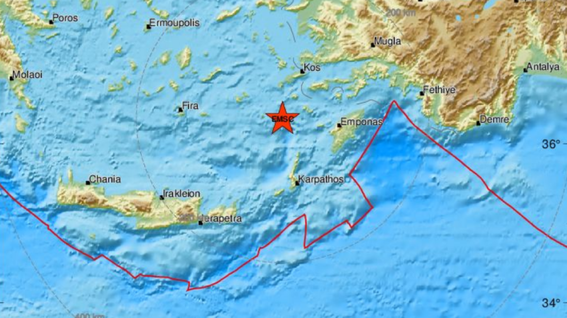 Σεισμός τώρα 3,3 Ρίχτερ στη Νίσυρο - 1.500 δονήσεις από τον Απρίλιο στην περιοχή ανησυχούν τους σεισμολόγους