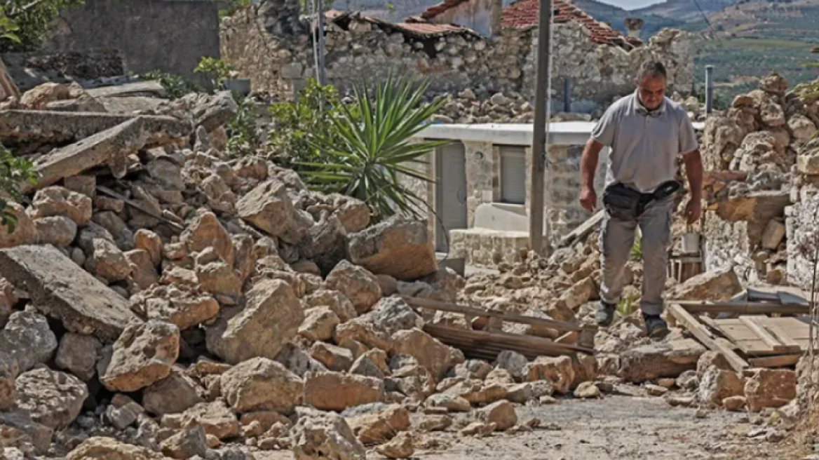 Σεισμός στην Κρήτη: Πάνω από 3.000 οι έλεγχοι σε οικίες και κτίρια που υπέστησαν ζημιές