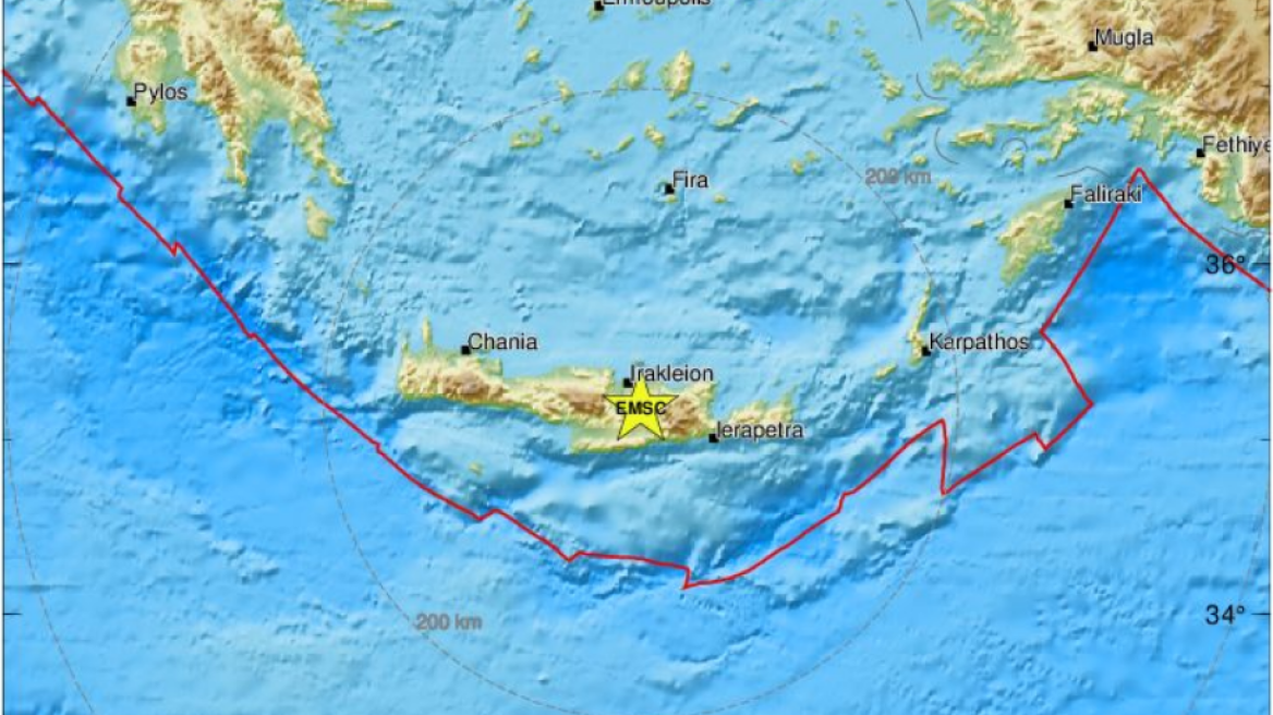 Σεισμός τώρα στην Κρήτη: Άλλη μια ασθενής σεισμική δόνηση 3,1 Ρίχτερ στο Αρκαλοχώρι