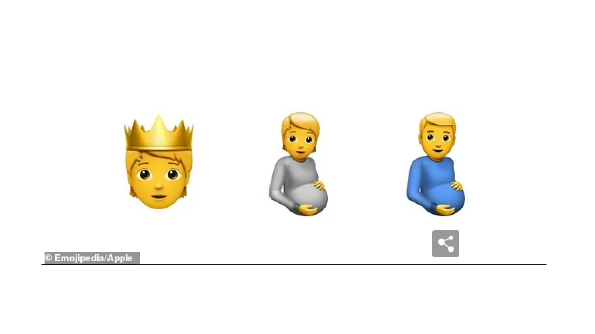 Έγκυος... άντρας ανάμεσα στα 37 νέα emoji που προστέθηκαν στα iPhones