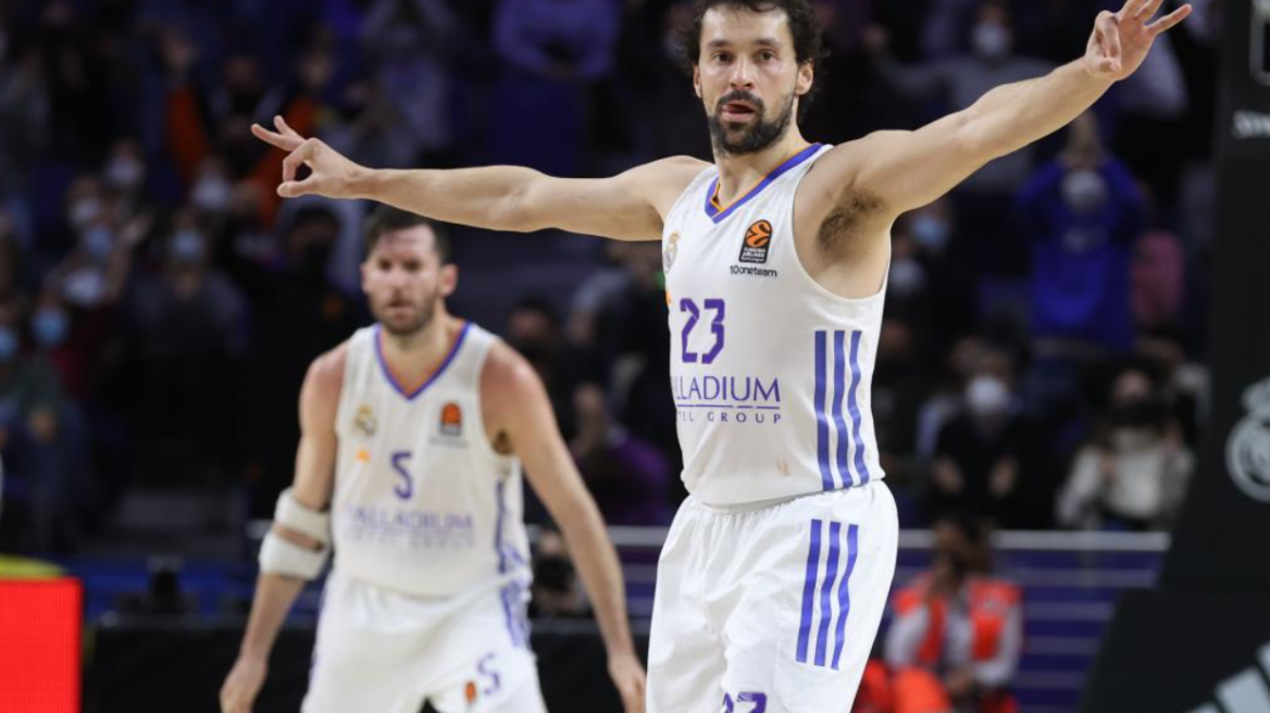 Euroleague: Ούτε η «διαβολοβδομάδα» κούνησε τη Ρεάλ από την κορυφή, μια νίκη μακριά από την τετράδα ο Ολυμπιακός