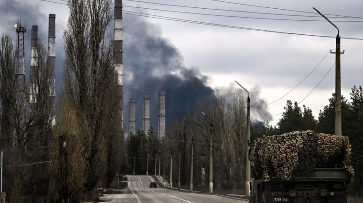 Ουκρανία: Τουλάχιστον πέντε ισχυρές εκρήξεις στο Ντόνετσκ