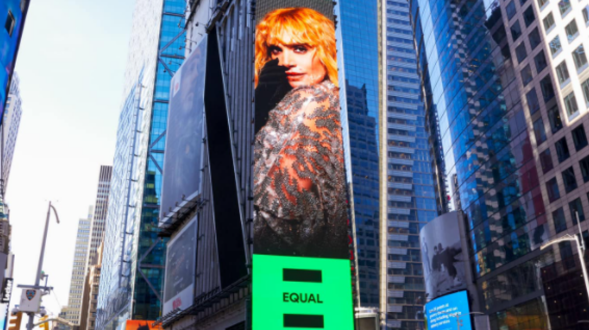 Η Ελεονώρα Ζουγανέλη μπήκε σε billboard στην Times Square της Νέας Υόρκης