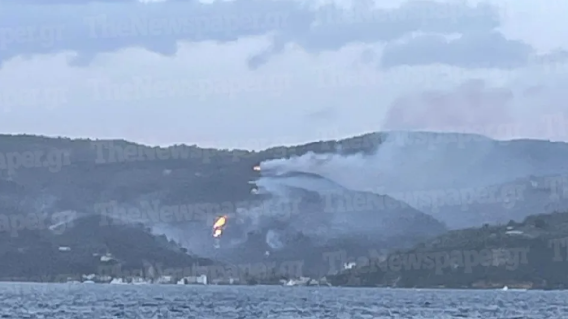 Φωτιά: Χωρίς ενεργό μέτωπο η πυρκαγιά στην περιοχή του Πλατανιά στο Νότιο Πήλιο