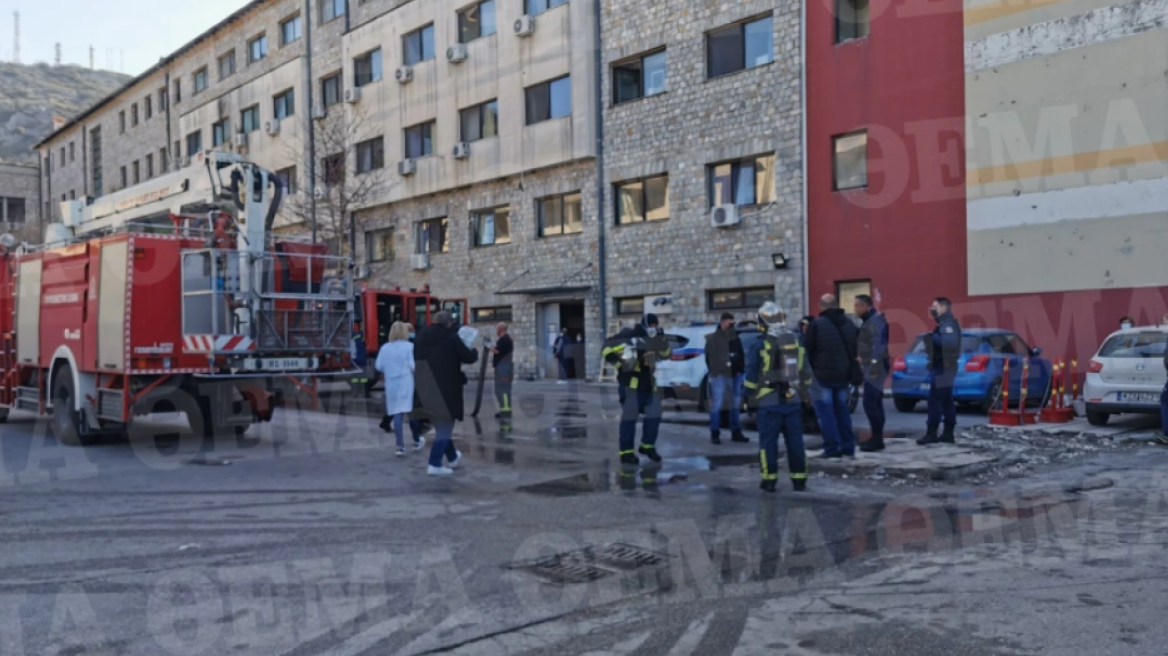 Φωτιά στο Παπανικολάου: «Ασθενής έβαλε τη φωτιά», λέει ο διευθυντής της κλινικής covid