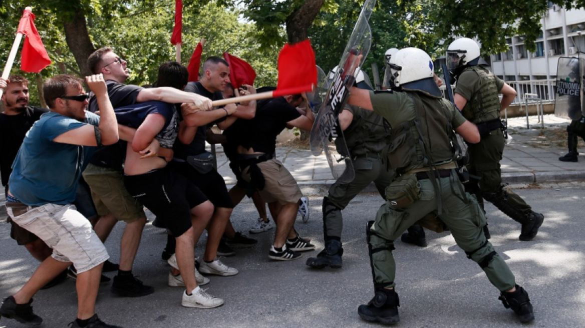 Στο Αυτόφωρο οι δύο συλληφθέντες για τα επεισόδια στο ΑΠΘ