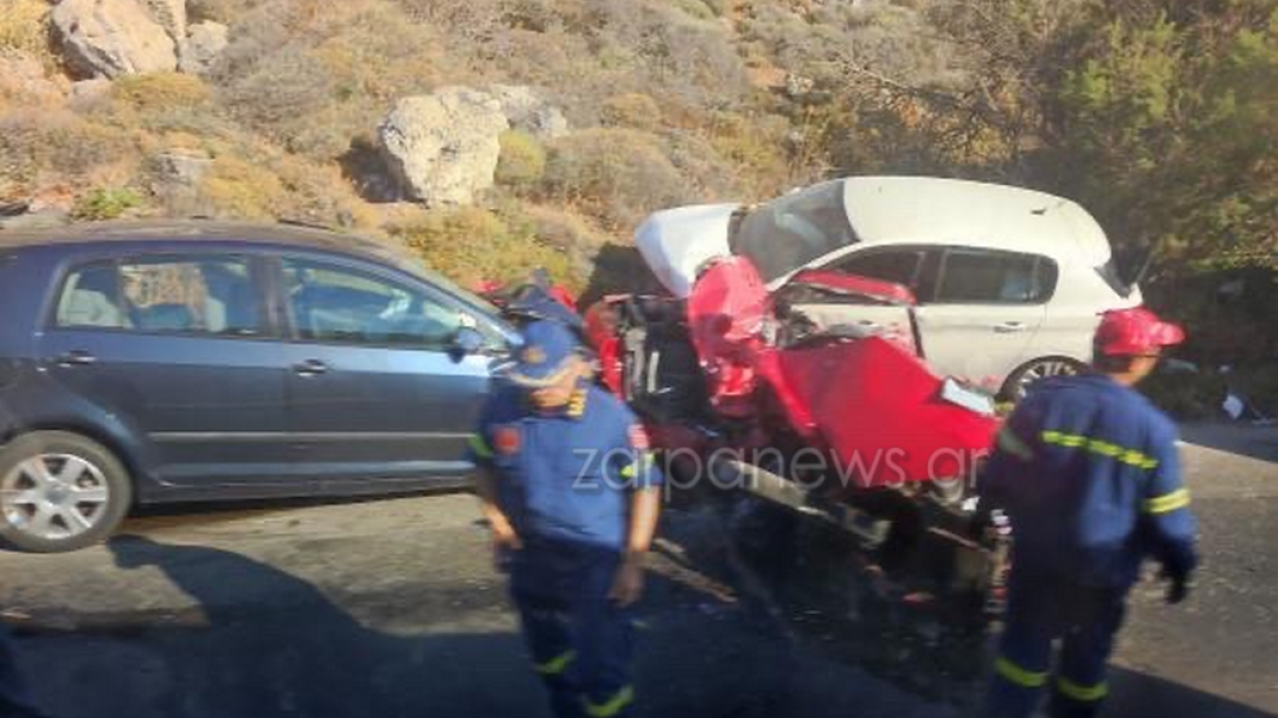 Τροχαίο δυστύχημα με έναν νεκρό στο Ρέθυμνο - Στο νοσοκομείο σοβαρά τραυματισμένα τέσσερα άτομα