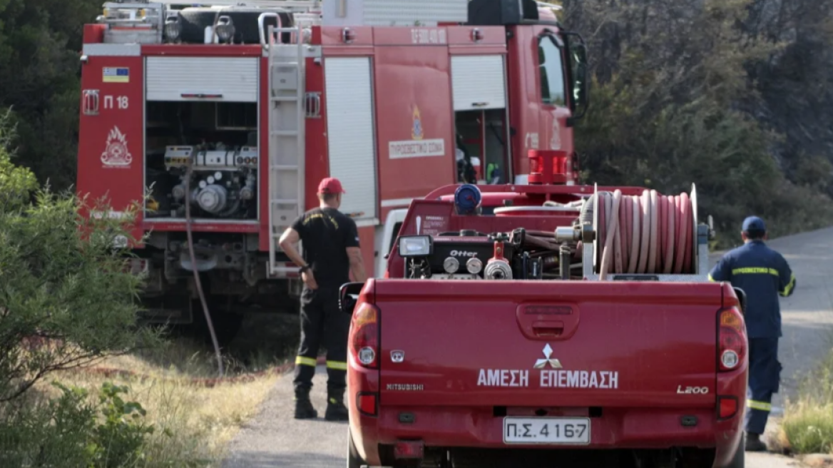 Φωτιά στη Νότια Εύβοια: Εξαπλώνεται γρήγορα από τους ανέμους