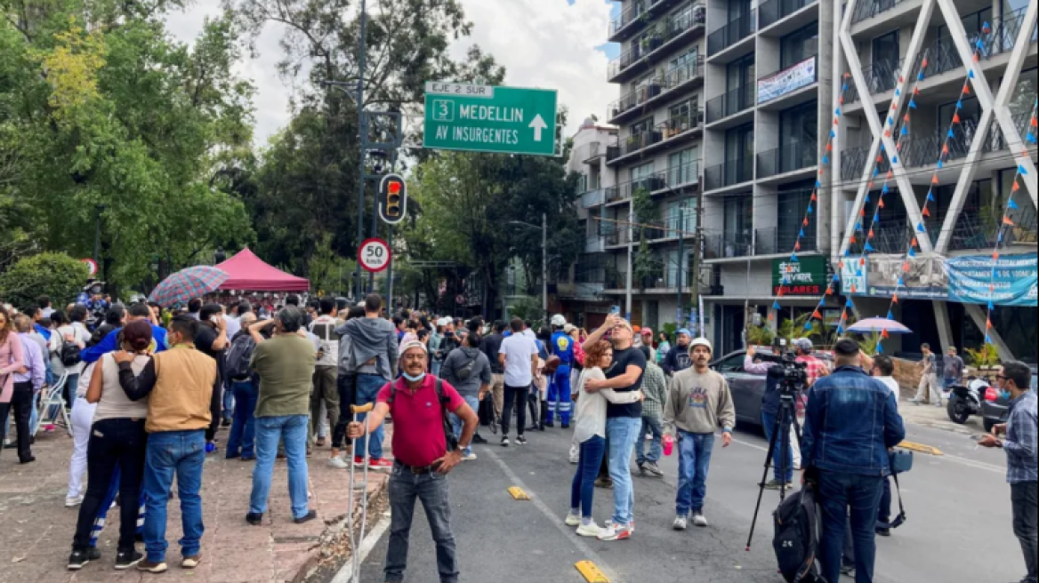 Σεισμός τώρα στο Μεξικό: Δόνηση 6,7 βαθμών στην πολιτεία Μιτσοακάν