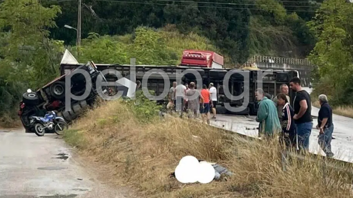 Τροχαίο στην Πατρών - Πύργου: Και δεύτερος νεκρός από τη σύγκρουση νταλίκας με ΙΧ 