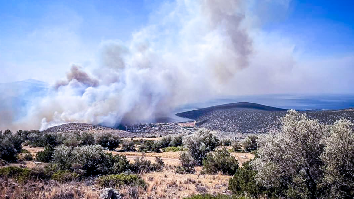 Πολύ υψηλός κίνδυνος πυρκαγιάς σήμερα σε έξι περιφέρειες της χώρας