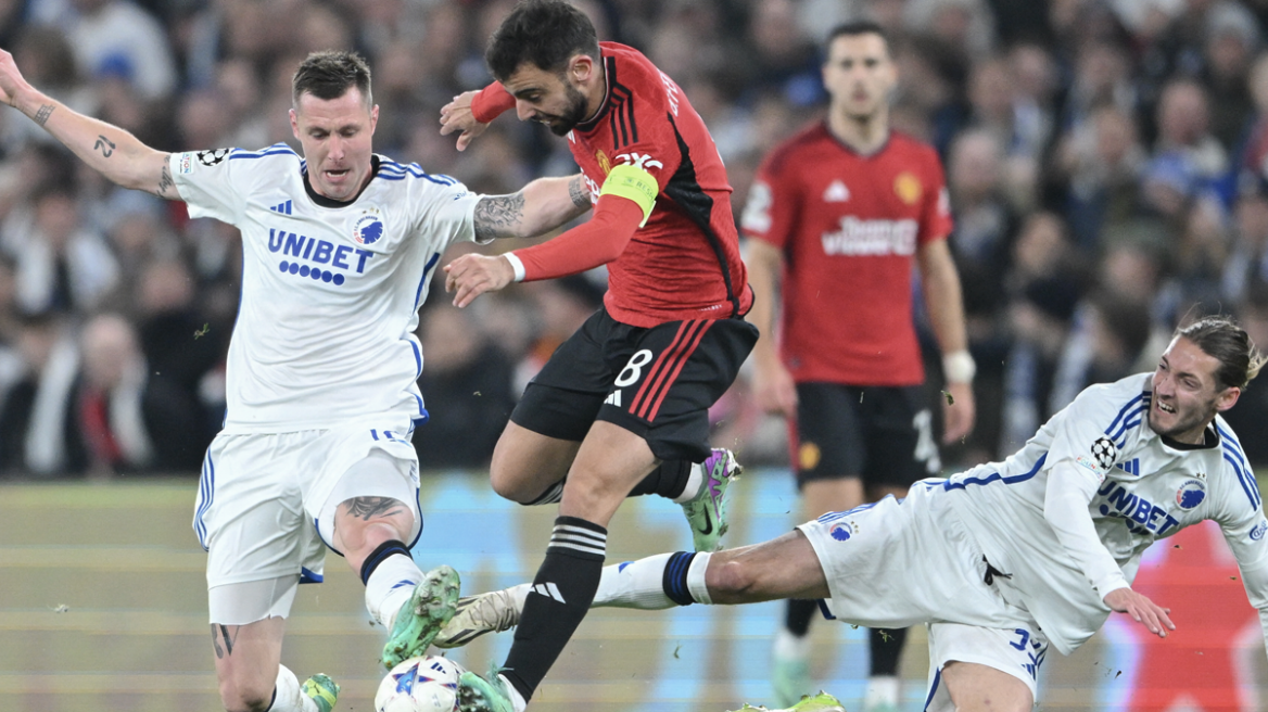 Champions League, Κοπεγχάγη-Γιουνάιτεντ 4-3: Επική ανατροπή από τους Δανούς - Δείτε όλα τα γκολ της βραδιάς