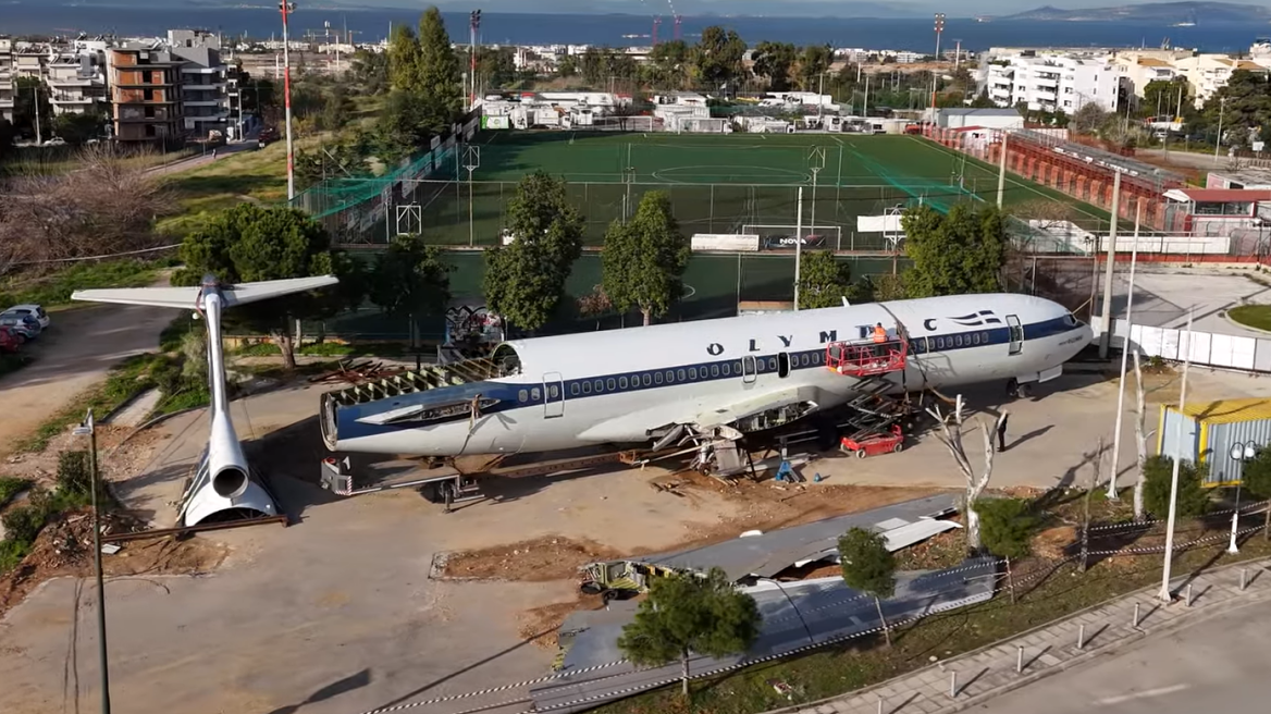 Βουλιαγμένη: Το Boeing 727 της Ολυμπιακής γίνεται έκθεμα προς επίσκεψη από τον κόσμο