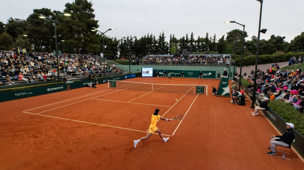  Σερβίς στο IMG FUTURE STARS 2024 στο TATΟΪ Club με αγώνα του Ρούνε με Σκορίλα και Σπύρου - Βίντεο, φωτογραφίες 