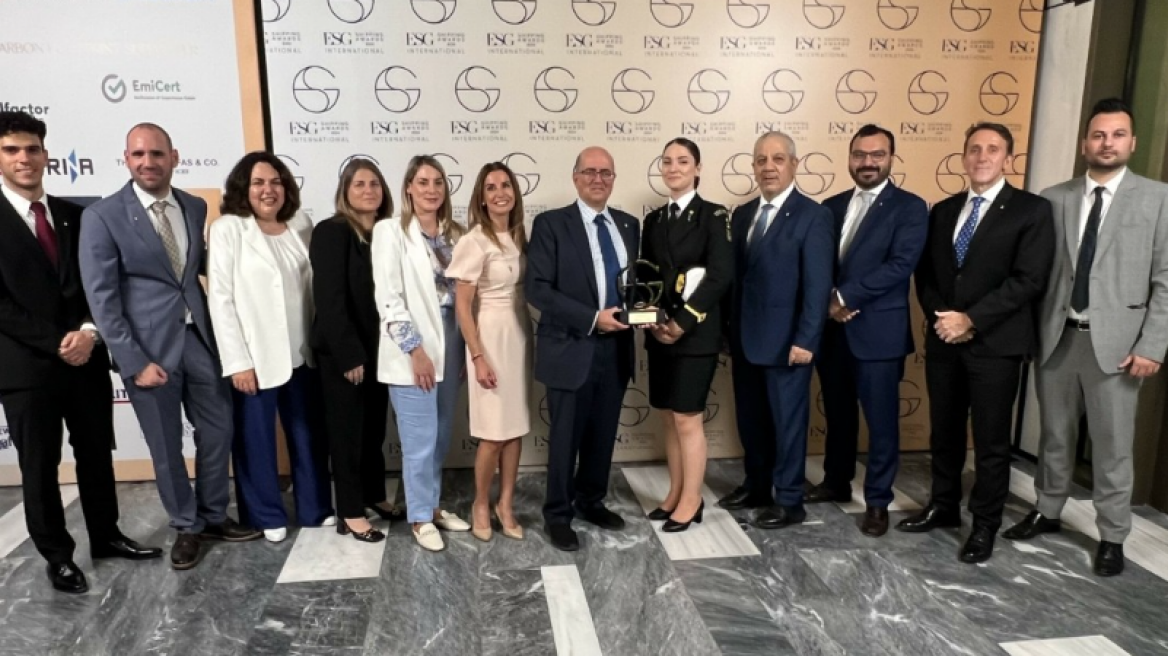 ESG Shipping Awards: Με το βραβείο People Leader τιμήθηκε ο όμιλος Τσάκου