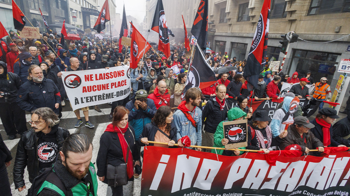 Ισχυρό κύμα διαμαρτυρίας στην Ευρώπη για την άνοδο της ακροδεξιάς - Μετά τη Γαλλία βγήκαν στους δρόμους και στις Βρυξέλλες