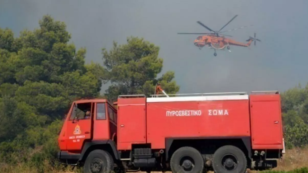 Υπό έλεγχο η φωτιά στα Σελλιά Ρεθύμνου - Υποψίες για εμπρησμό