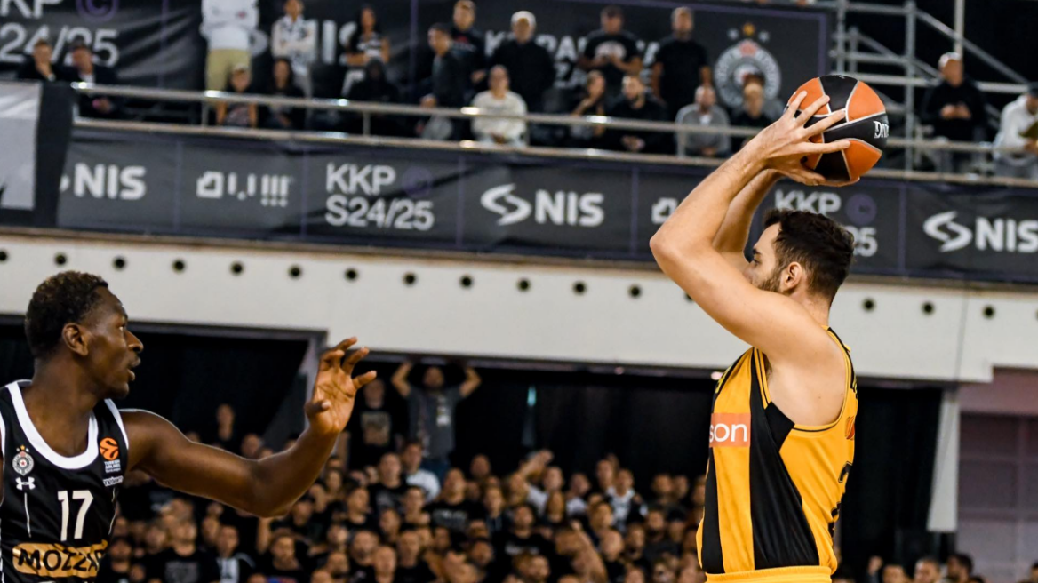  AEK: «Βαριά» φιλική ήττα στο Βελιγράδι, 93-60 από την Παρτιζάν - Βίντεο 