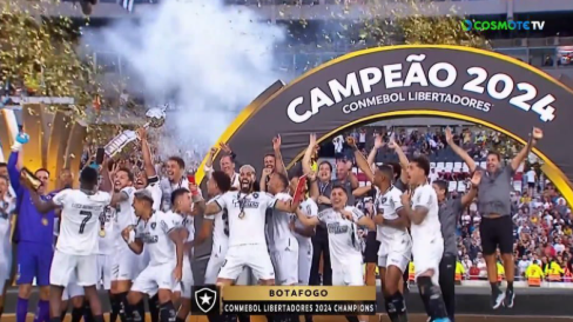 Copa Libertadores: Πρωταθλήτρια η Μποταφόγκο, 3-1 την  Ατλέτικο Μινέιρο στον τελικό - Δείτε τα γκολ