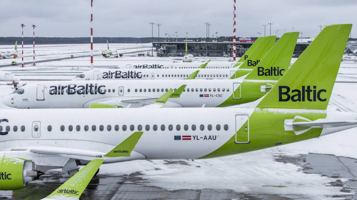 Η AirBaltic ακυρώνει 4.670 πτήσεις το 2025 λόγω προβλημάτων συντήρησης