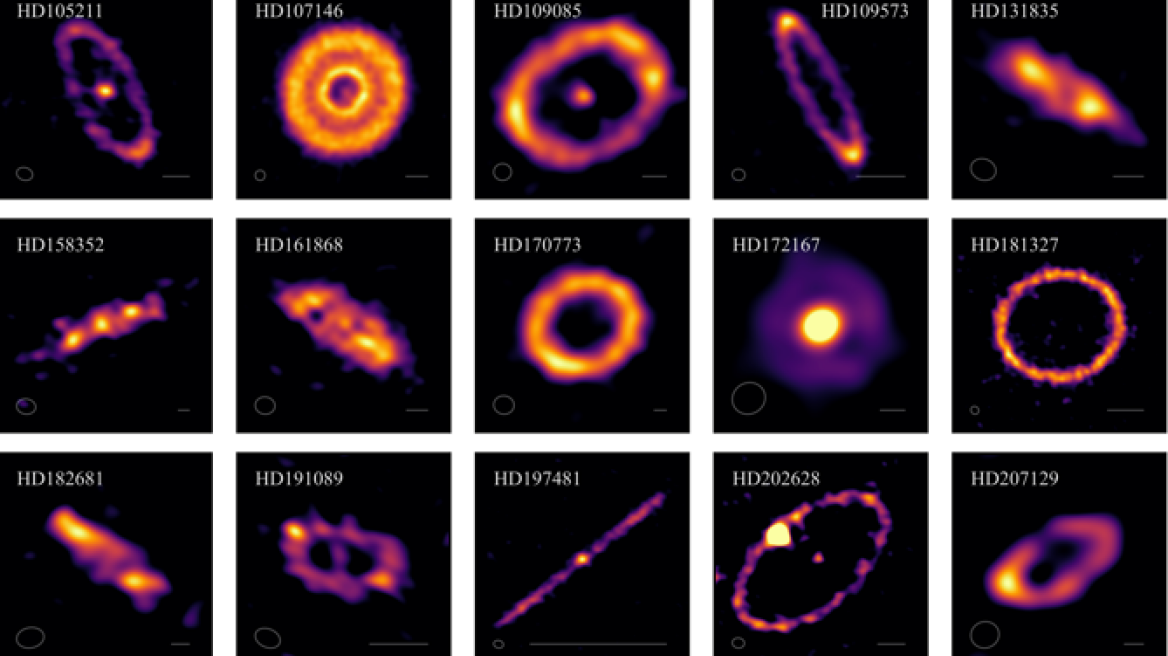 Αστροφυσικοί αποκαλύπτουν για πρώτη φορά τη δομή 74 ζωνών εξωκομητών