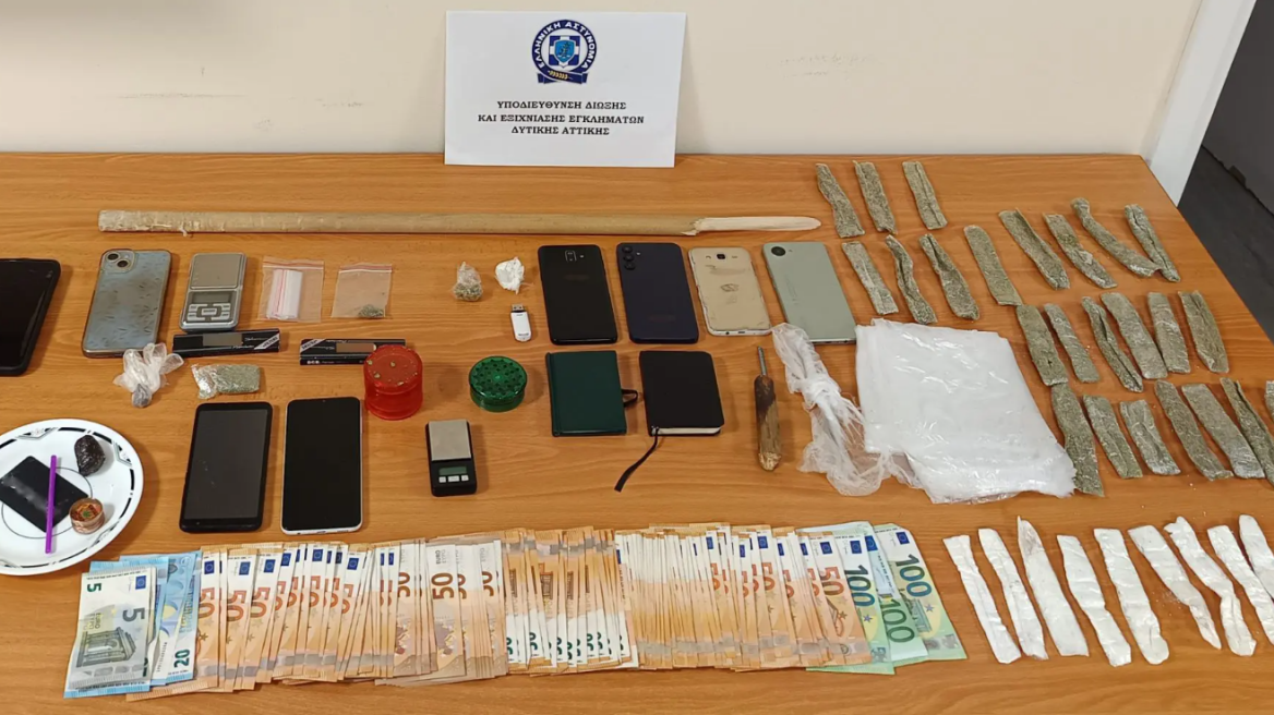 Εξαρθρώθηκαν 3 συμμορίες που διακινούσαν ναρκωτικά στην Αττική - Συνελήφθησαν 7 άτομα