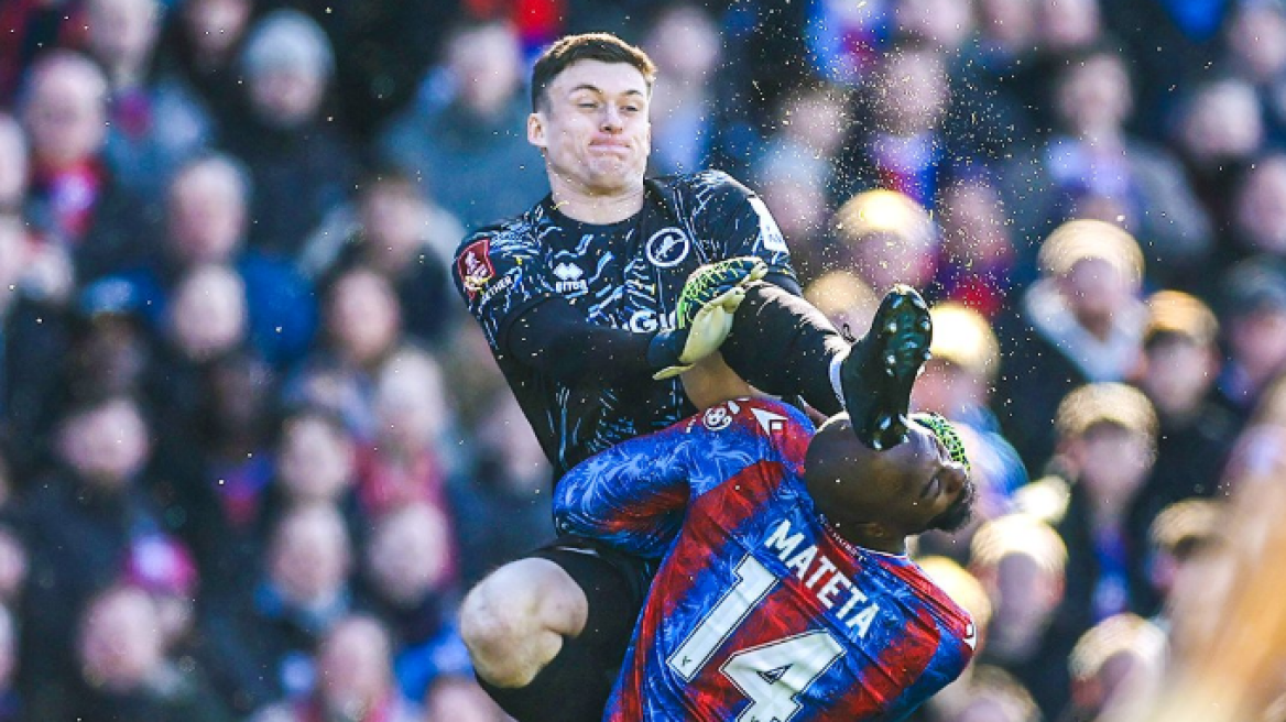 FA Cup: Δολοφονική κλωτσιά αλά «Καράτε Κιντ» από τον τερματοφύλακα της Μίλγουολ